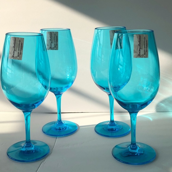 tommy bahama set of 4 glasses